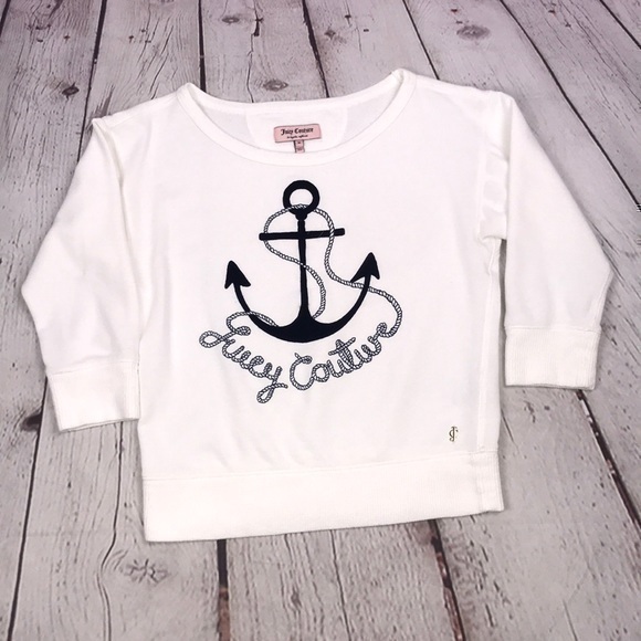 UEC Juicy Couture Anchor crewneck sweatshirt medium - Picture 1 of 8
